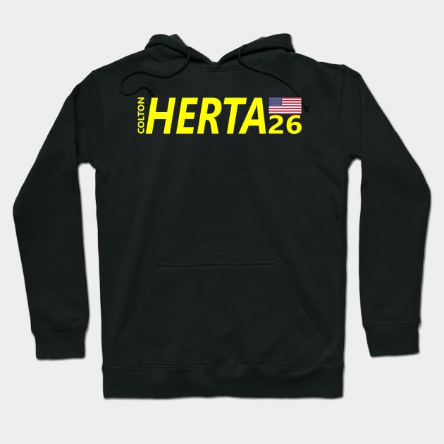 COLTON HERTA 26 Hoodie by SteamboatJoe